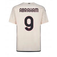 Camisa de Futebol AS Roma Tammy Abraham #9 Equipamento Secundário 2023-24 Manga Curta